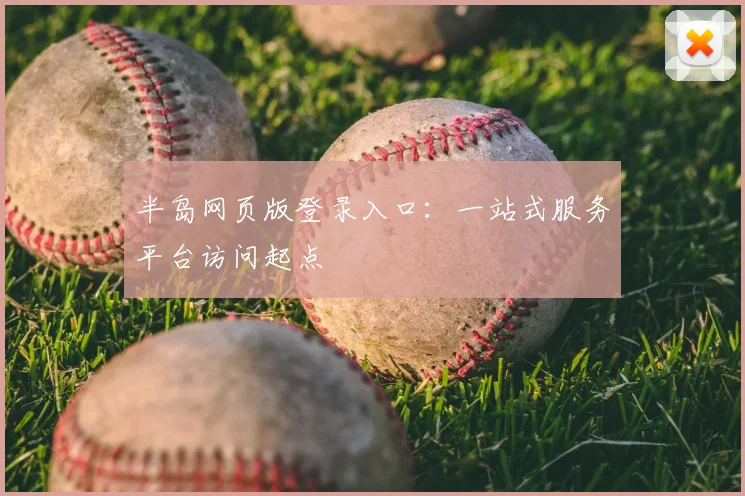 半岛网页版登录入口：一站式服务平台访问起点